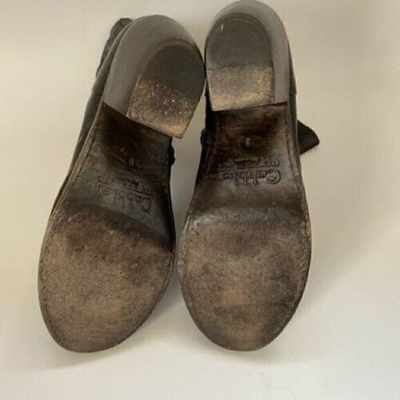 Bed Stu Cobbler Series Dark Brown Ankle boots Booties Size 9 Side Zip - Picture 7 of 10